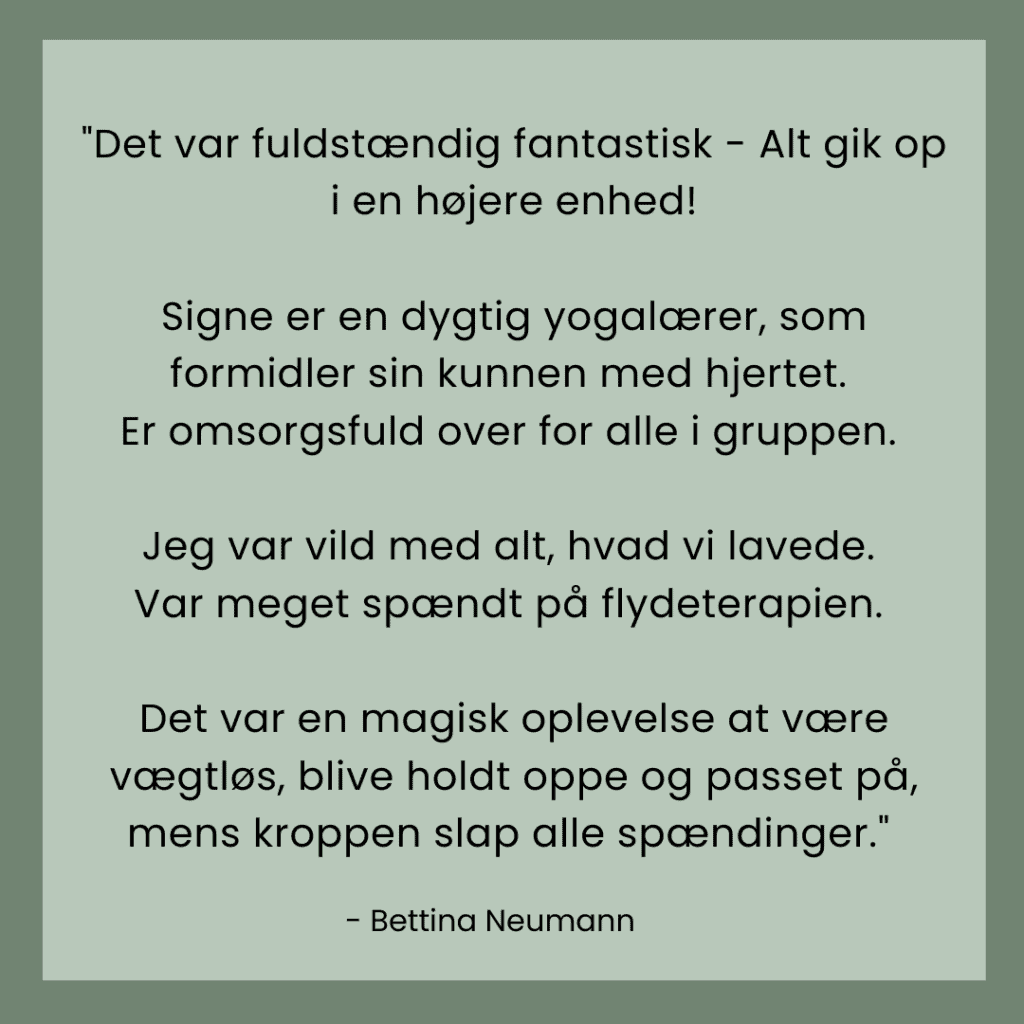 Retreat testimonial Bettina