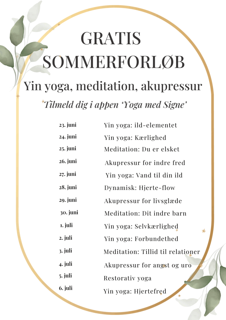 Program sommerforløb til landingspage