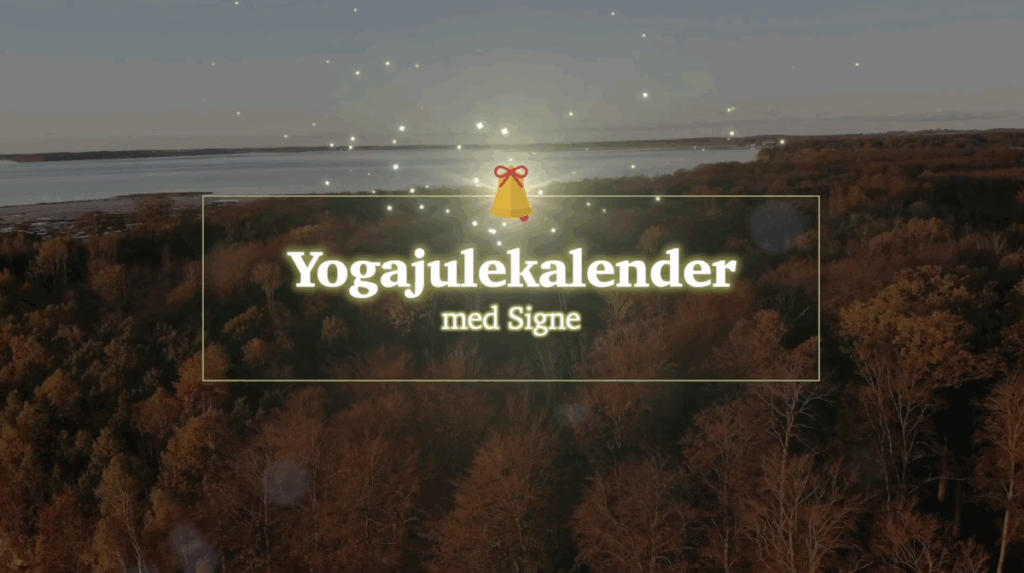 Yogajulekalender med signe billede til videoer
